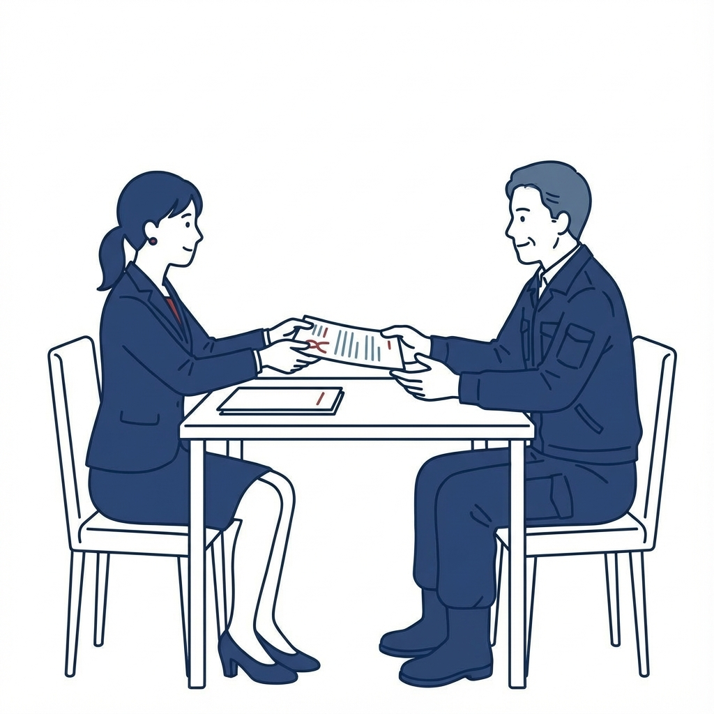 面接希望者ご提案